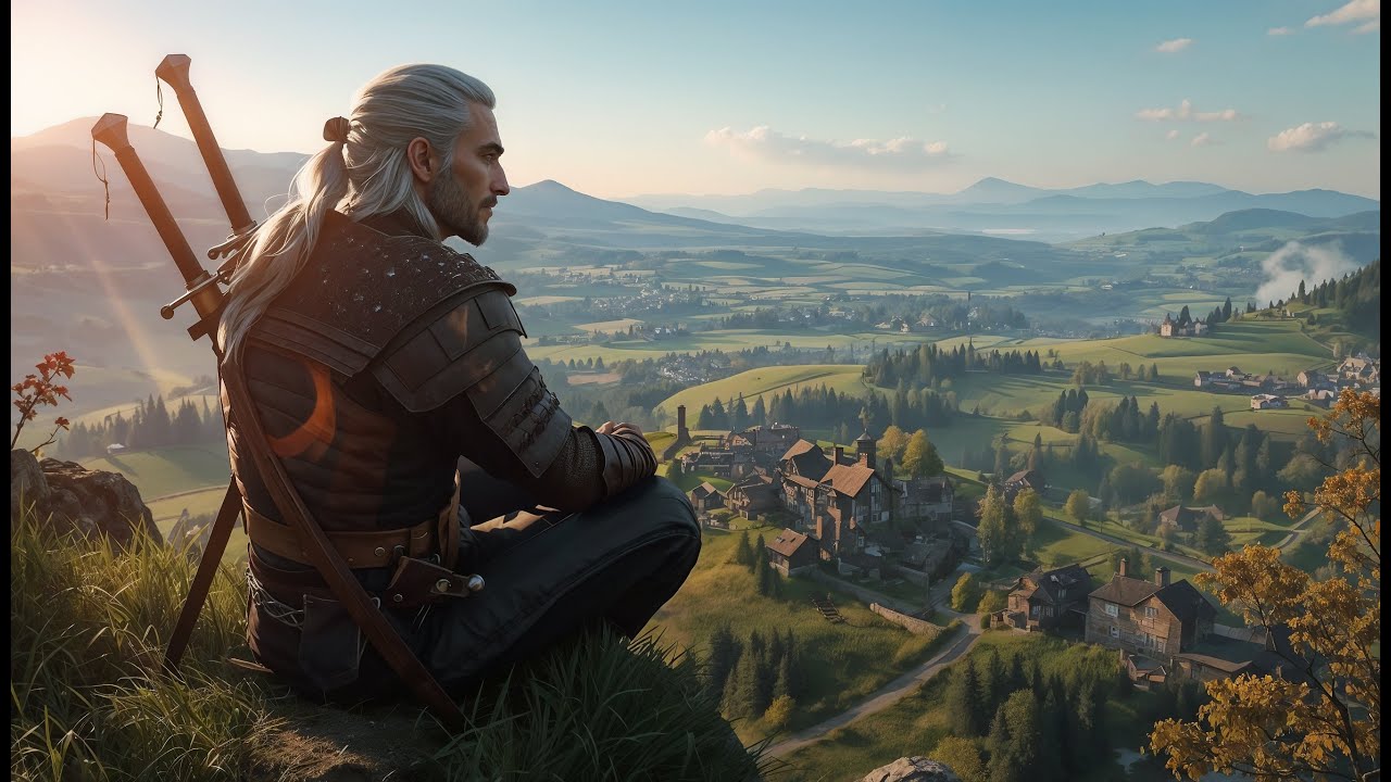 Geralt of Rivia | Witcher Ambience Music – Epic & Melancholic & Relax Sleep