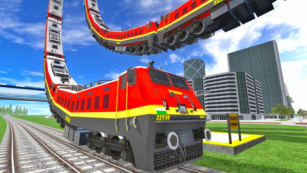 World Longest Train - INDIAN BIKES DRIVING 3D