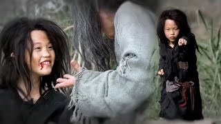 [Kung Fu Movie] Little beggar is taught top kung fu by an old man and becomes best in the world!