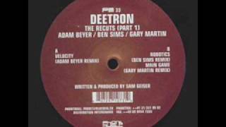 Deetron - Velocity (Adam Beyer Remix)