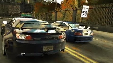 NFS MW Beta PS2 Demo Sprint Race 12.2.1 Pre Race Animation