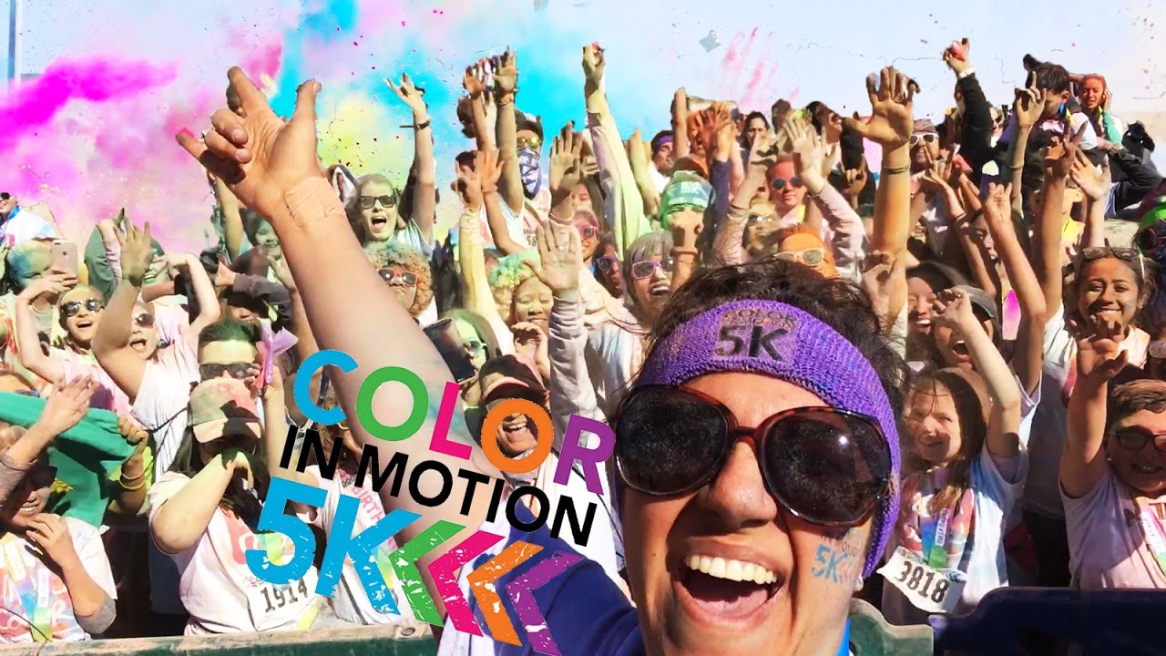 COLOR IN MOTION 5K HOUSTON VLOG 79 (02/25/17 02/26/17) YouTube