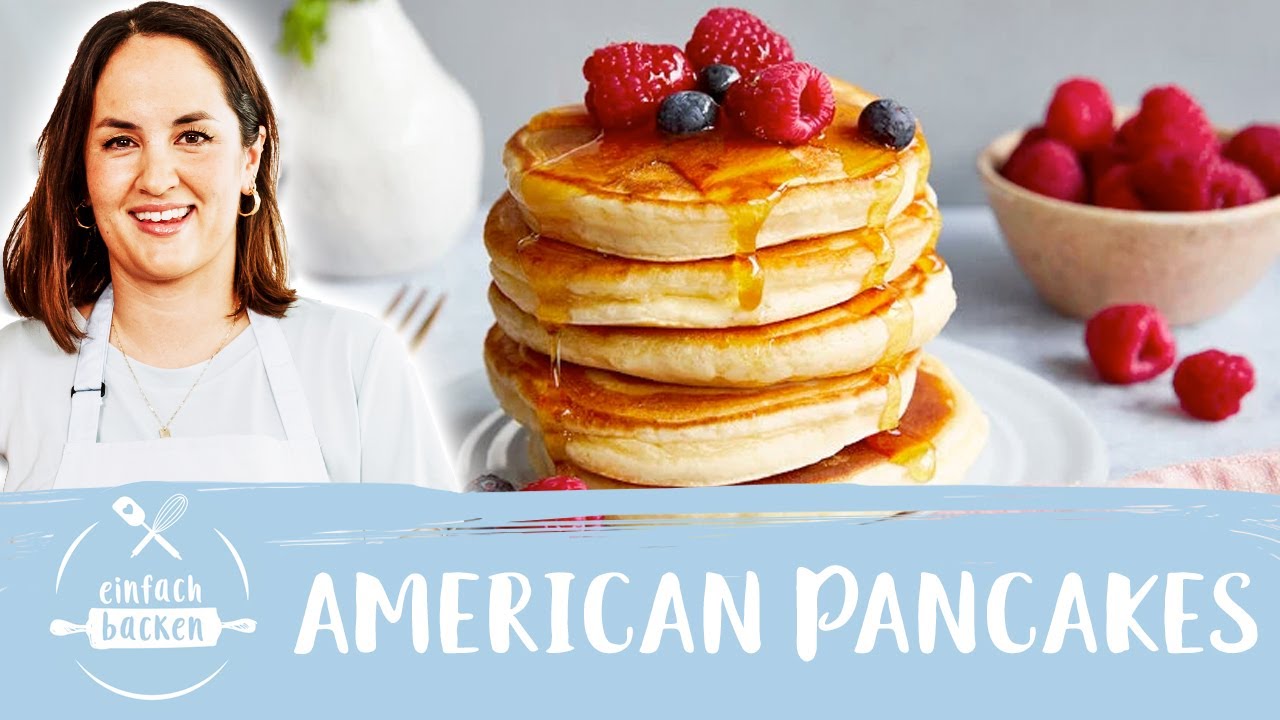 American Pancakes – super einfach, super lecker! 😋 Das fluffige