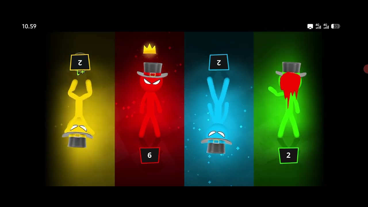 stickman party 1 - 4 pelayar mini game super sulit | stickman party part 30