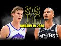 San Antonio Spurs vs Utah Jazz Highlights – Jan 19, 2026 🏀