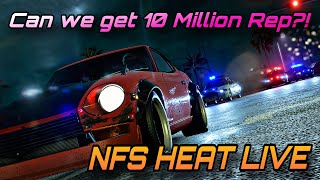 Can We Get 10 million Rep?! |NFS Heat LIVE pt.4