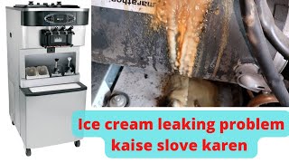 Celebrity How to repair ice cream leaking problem/ Taylor Soft serve machine Profile