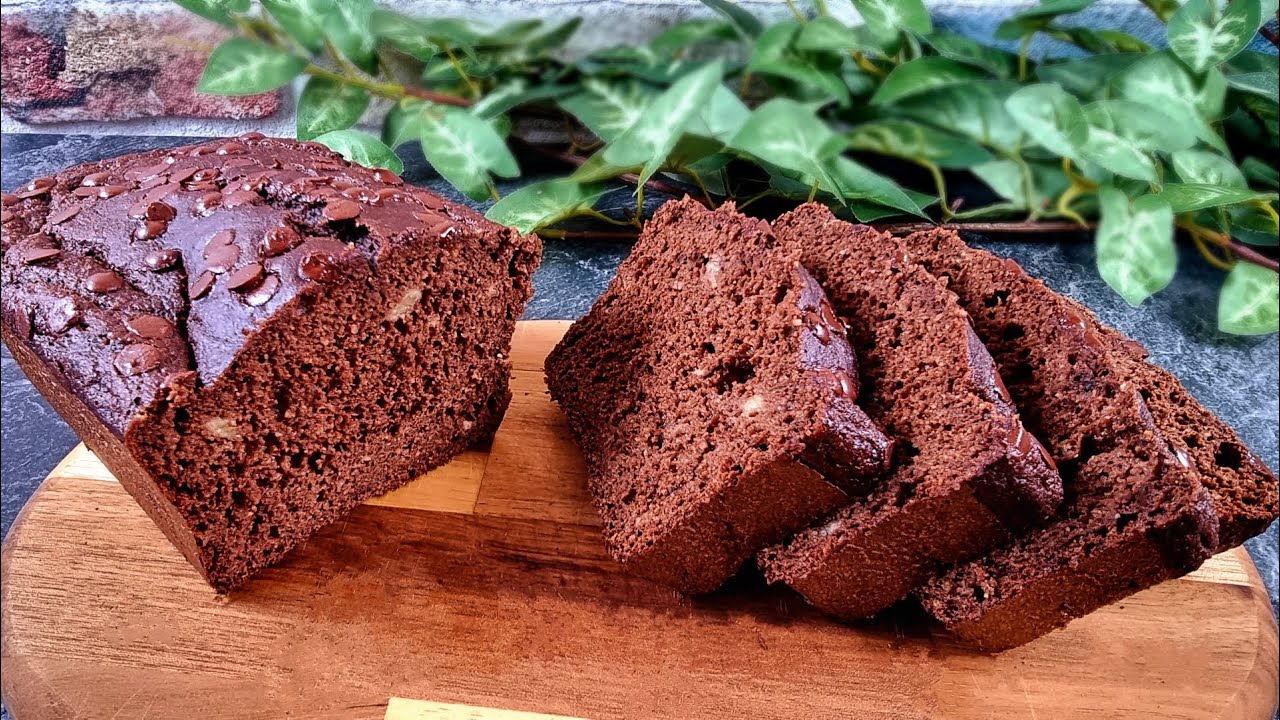 The tastiest banana bread recipe! Healthy and fast, without oil! The guests will love it!