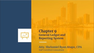 Chapter 9 General Ledger and Reporting System (GLRS)
