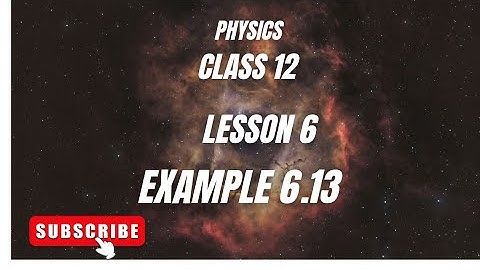 Example 6.13🎯Ray Optics | Most Important Problem for Class 12 Physics!