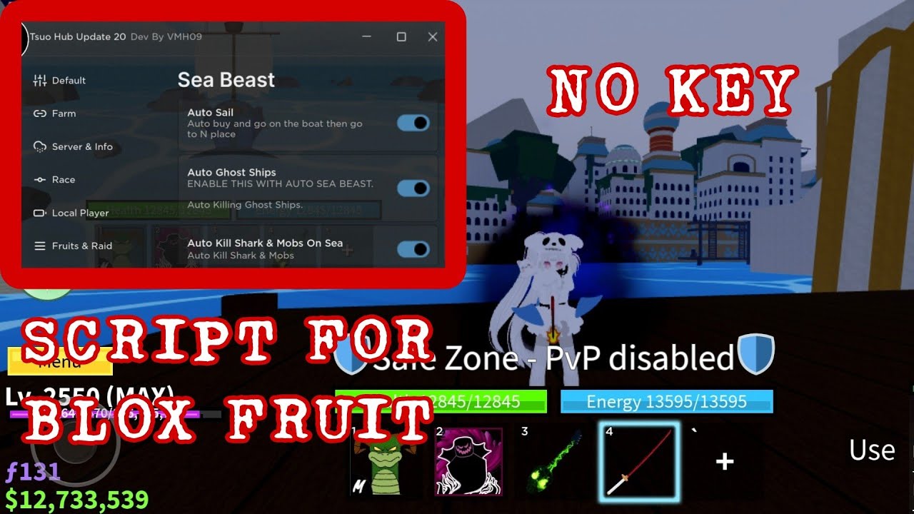 Desapego Games - Roblox > 🔥 Melhor Script do Blox Fruits⚡ Com Auto  Leviathan e Auto Espada Anchor ✔️