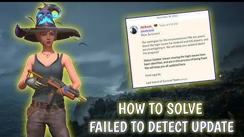 LAST DAY RULES SURVIVAL FAILED TO DETECT UPDATE PROBLEM SOLVE | 100%