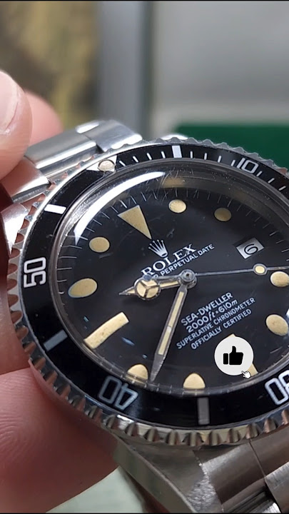 Rolex Sea-Dweller 'Great White' 1665 Complete Set! #rolexwatch