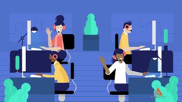 BotCentral - Flat Animated Video