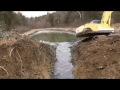 Cleaning out an old pond