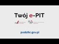 Twój e-PIT czeka na Ciebie - YouTube