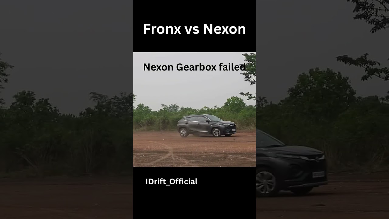 Fronx vs Nexon  back gear test