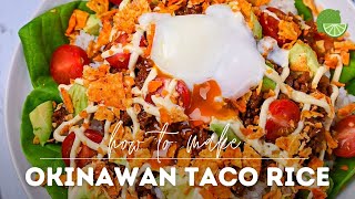 Okinawa Taco Rice タコライス • Just One Cookbook