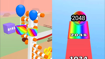 Happy Cubes 2048 Vs Ball Merge 2048| Android ios| New apk update