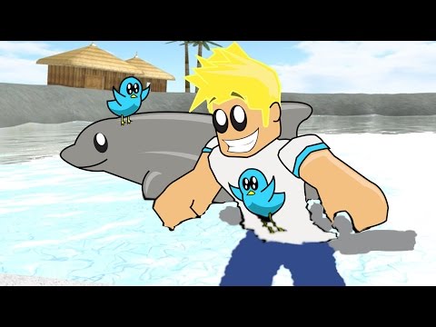 Swimming with Dolphins in Roblox / Travel Simulator / Gamer Chad