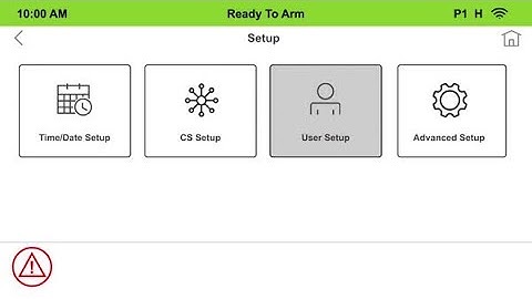 Honeywell Home 6290 User Management