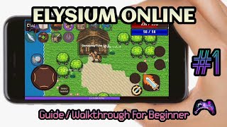 Elysium Online MMORPG 2D [Alpha] Android screenshot 3