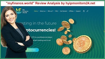 "myfinance.world" Review Analysis by hyipmonitors24.net
