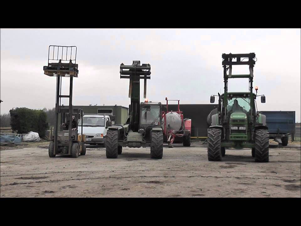 Tractor Telehandler and Forklift - YouTube