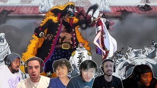 Blackbeard And Navy Attack Amazon Lily‼️New Pacifista Seraphim⁉️One Piece Reaction Mashup Eps 1087