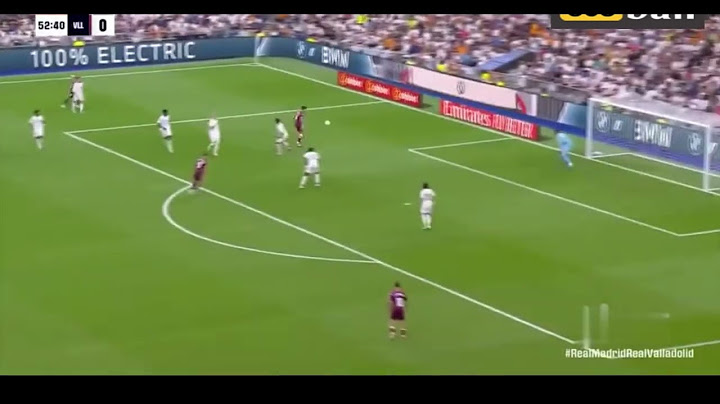 Real Madrid CF vs Real Valladolid CF highlights 3-0 Goals