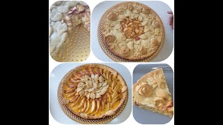 #فطيرة #تفاح #بدون زبده #اشكال رائعه #Apple pie without butter wonderful shapes
