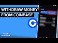 How To Withdraw Money From Coinbase