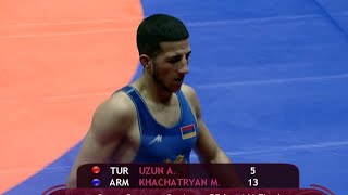 Manvel Khachatryan(Arm)    Adem Uzun(Tur) | Seniors European Championships 2024