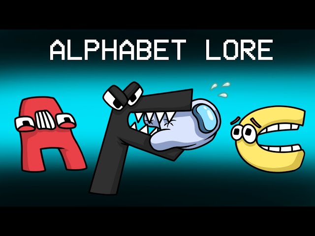 How I combined alphabet lore with among us😎 #alphabetlore #alphabetlo