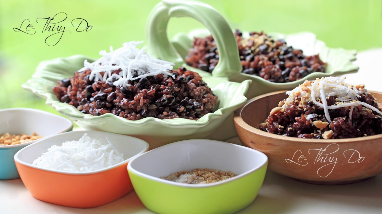 Hướng dẫn Cách nấu xôi đậu đen – Cách Nấu Xôi Đậu Đen Nhanh – Glutinous Rice with Black Bean Instant Pot