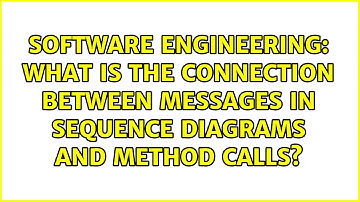 What is the connection between messages in sequence diagrams and method calls?