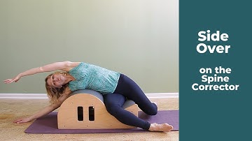 Side Over on the Spine Corrector⎮Pilates Encyclopedia