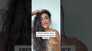 Indian Hair Growth Secrets: Onion Juice