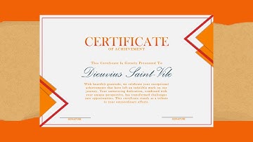 How to Make Simple Certificate in MS Word Part 3 #creative #design #art #tutorials #msword