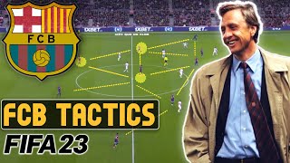 Fifa 23 | How to Tiki Taka ⚽️ FC Barcelona Tactics & Formations Vol.1