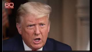 Why did Trump abruptly exit his 60 Minutes interview with Lesley Stahl?