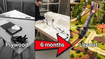 How we built the Heggedal layout - Mega Build Timelapse