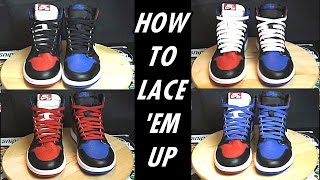 Nike Air Jordan 1 Top 3 What The Laces Youtube