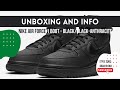 Nike Air Force 1 Boot Black/Black-Anthracite DA0418-001