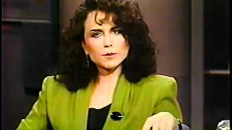 Polly Draper @ The David Letterman Show