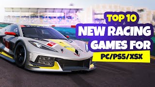 Top 10 New Racing Games for PC/ PS5/ PS4/ XSX/ XB1