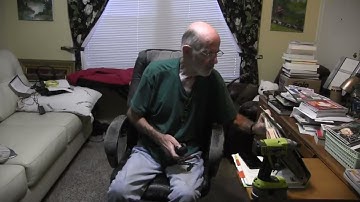 How to repair arm rest on office chair