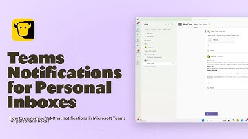 Microsoft Teams notifications for personal inboxes