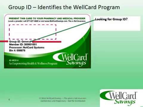 WellCard Savings login www.wellcardsavings.com