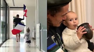 Football Stars with their Kids 👨‍👦 Cute Dad Moments ft. Pogba, Firmino, Ronaldo & More!